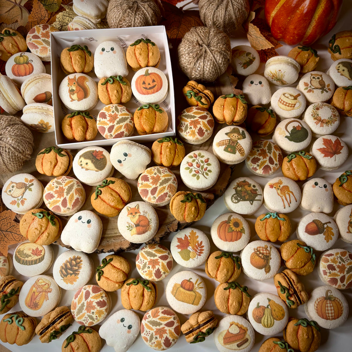 Autumn Macarons