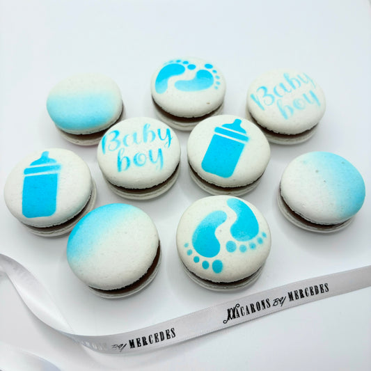 Baby Shower Macarons