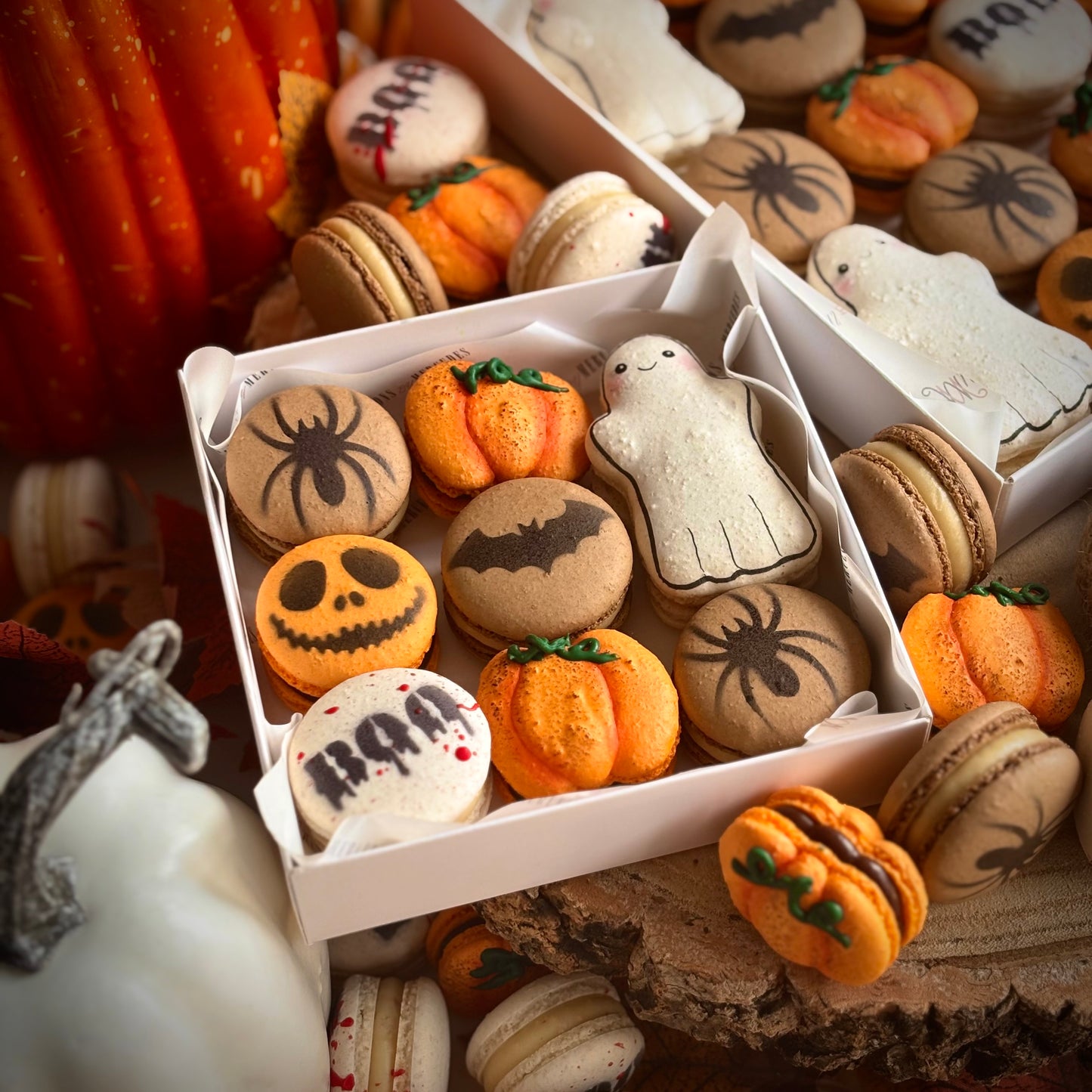 Halloween Macarons