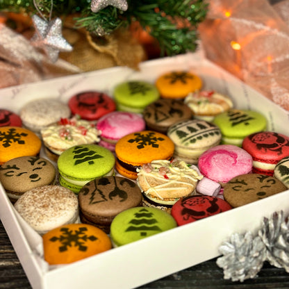 Christmas Macarons