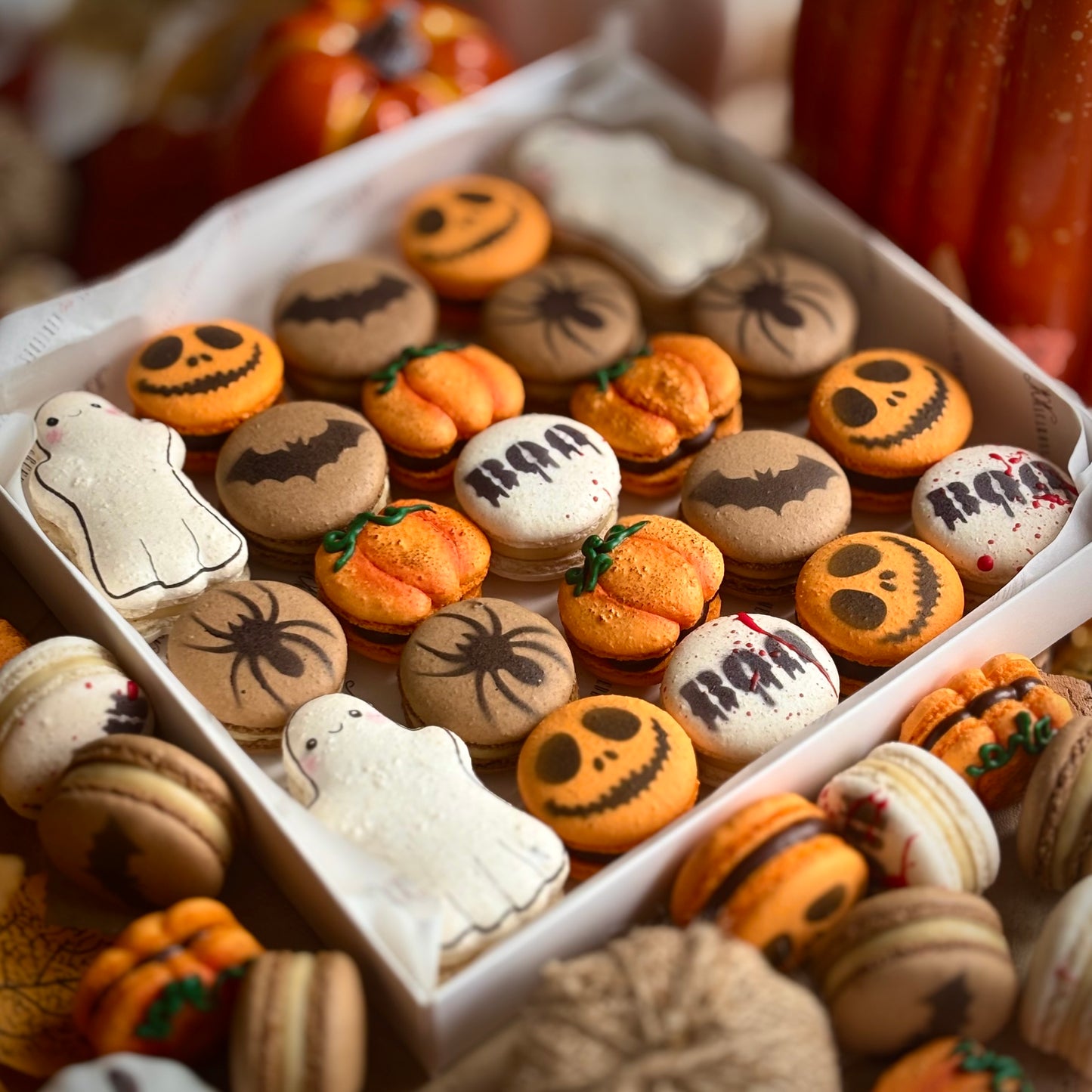 Halloween Macarons