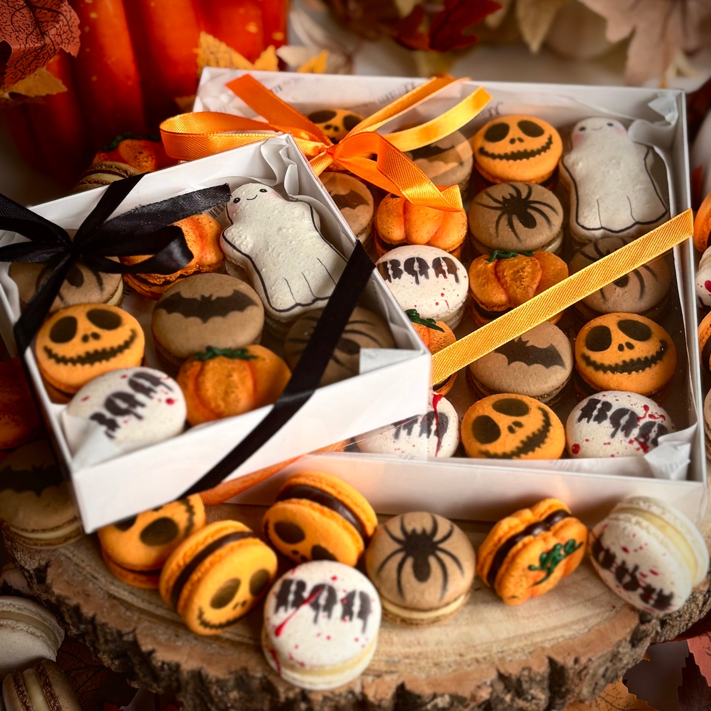 Halloween Macarons