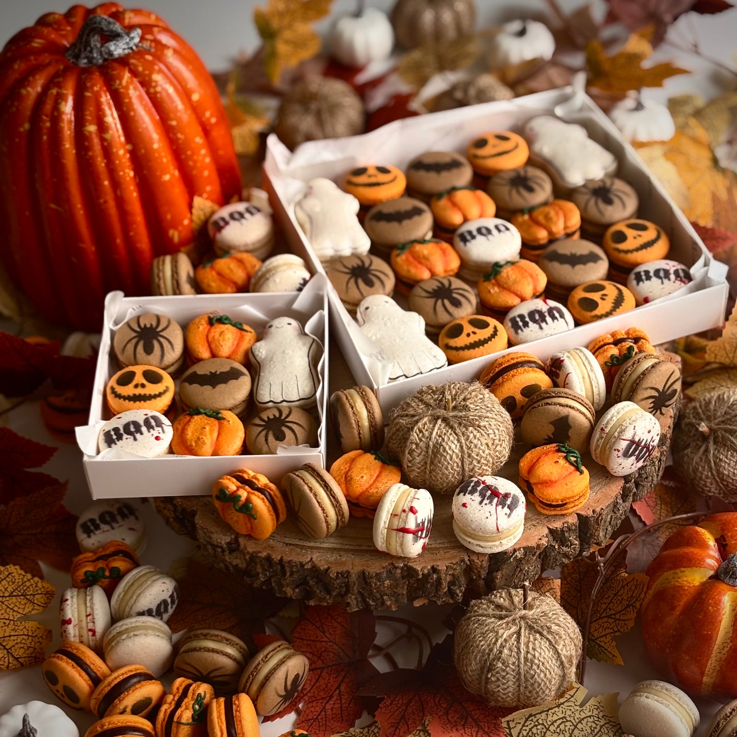 Halloween Macarons