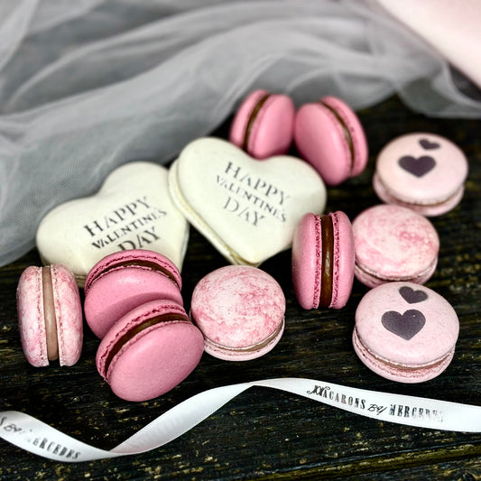 Valentine’s Day Macarons