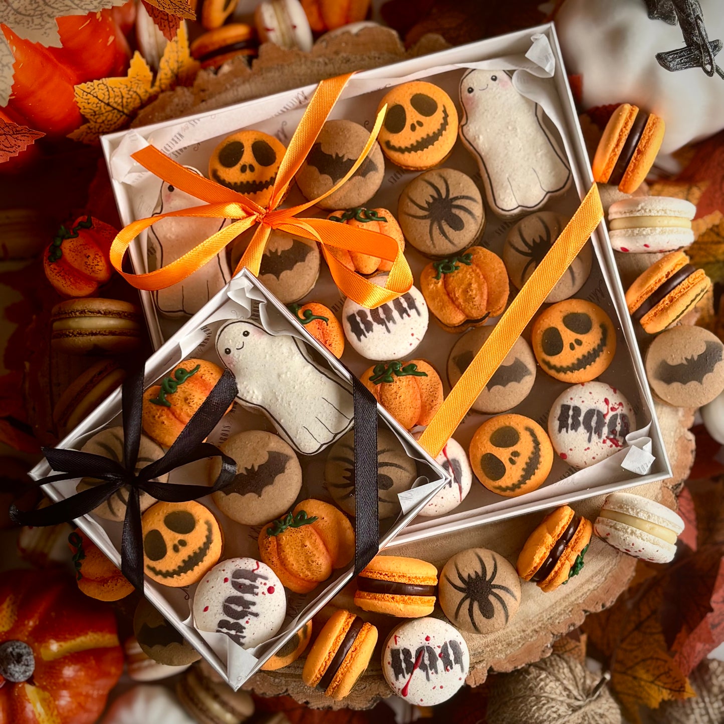 Halloween Macarons