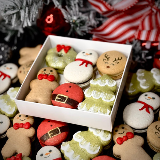 Christmas Macarons