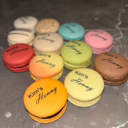 Personalised Macarons - BOX of 4