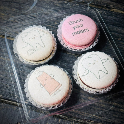 Personalised Macarons - BOX of 4